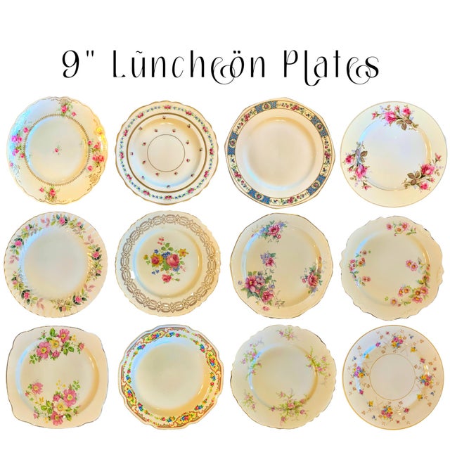 American Mixed China Service for 12- Set of 145 For Sale - Image 3 of 12