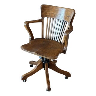 Vintage Swivel Desk Chair, 1990s For Sale