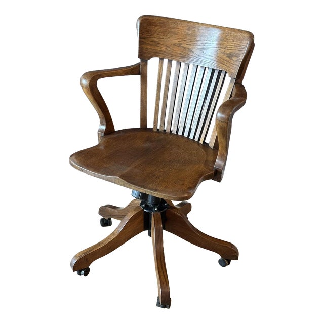 Vintage Swivel Desk Chair, 1990s For Sale
