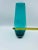 1960s Modern Teal Blown Glass Vase for Riihimaki Lasi Oy, Finland For Sale - Image 10 of 12