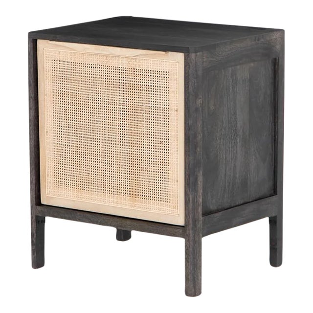 Four Hands Sydney Right Nightstand, Black Wash For Sale