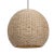 Woven Seagrass, A Natural Renewable And Sustainable Material, In A Dome Shape Around A Metal Frame With Slight Antique...