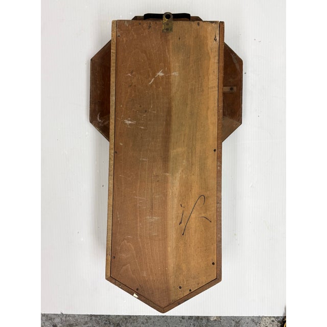 Early 20th Century Antique Meiji Clock Co. Octagonal Pendulum Wall Clock For Sale - Image 5 of 12