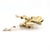 Antique William Spratling Mexican Gilt Sterling Silver Bow or Ribbon Brooch For Sale - Image 9 of 11