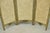 Antique French Louis XV Hand Painted Petite 3 Panel Folding Dressing Screen For Sale - Image 15 of 18