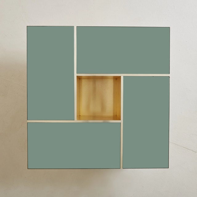 ‘Shilling’ Mirrored Coffee Table by Giovanni Ausenda, Guido Baldo Grossi For Sale - Image 4 of 11