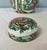 1960s Rose Medallion Decorative Chinoiserie Ginger Jar With Floral Motifs For Sale - Image 4 of 8
