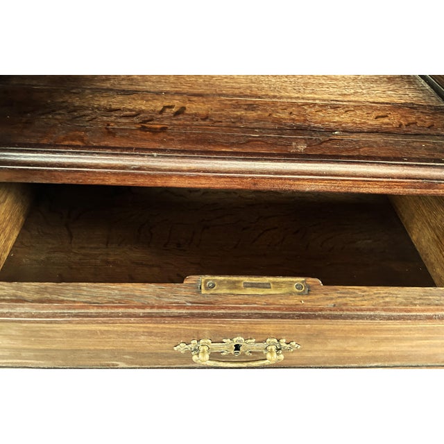 Monumental Study Wardrobe in Mahogany, 1900 For Sale - Image 16 of 18