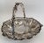 Victorian Chiseled and Engraved Sterling Silver Basket with Handle, 1870s For Sale - Image 3 of 13