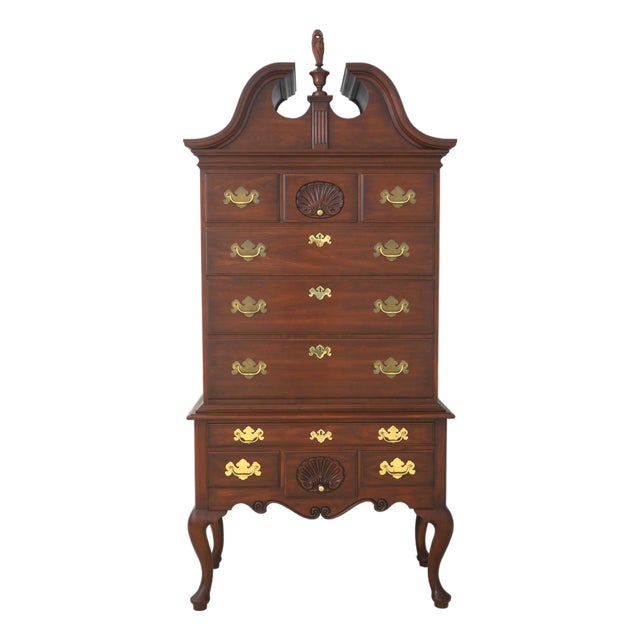 Henkel Harris Cherry Philadelphia Highboy For Sale
