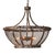 Industrial Spanish Aged Iron Mesh Bowl Chandelier For Sale - Image 10 of 10