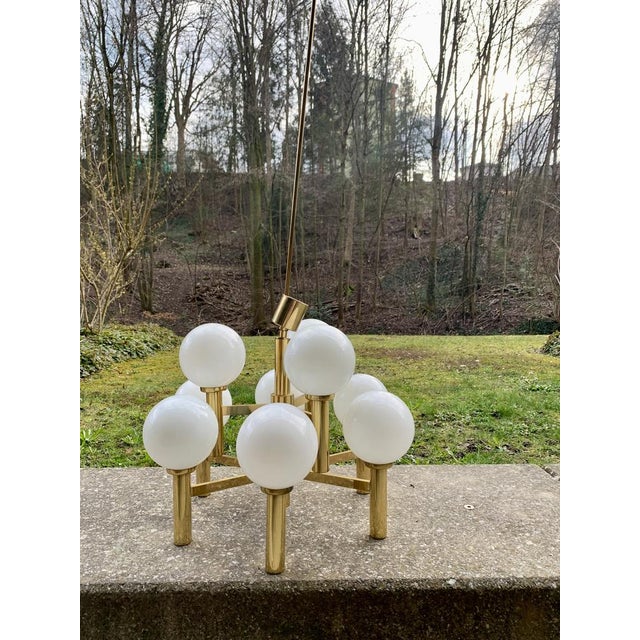 Space Age Ceiling Light in the style of Sciolari, 1960s For Sale - Image 16 of 16