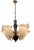 Murano Glass Leaf Chandelier, 1970s For Sale - Image 9 of 9