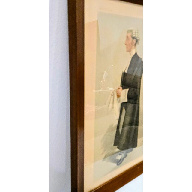 Brown Vanity Fair Barrister Prints: "Mr. Attorney" & "His Father Invented Pickwick" by Spy For Sale - Image 8 of 12