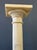 Stone Antique Italian White 7 Piece Carved Alabaster Pedestal Column For Sale - Image 7 of 13