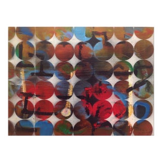 Peter Rossiter Abacus: Mixed Media Contemporary Painting by Peter Rossiter 2015 For Sale