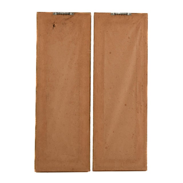 Wood Framed Pair of Mid 20th Century Military Medallions For Sale - Image 7 of 16