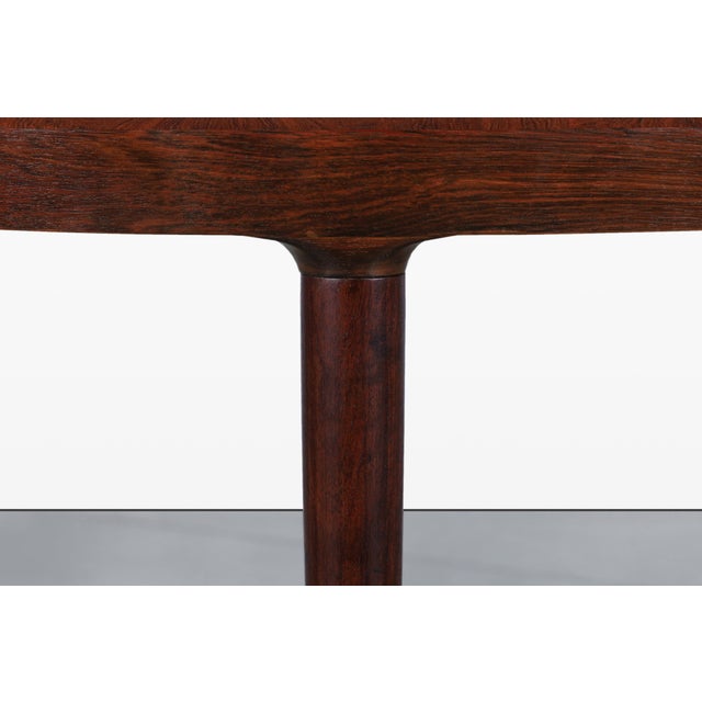 Danish Modern Expanding Rosewood Dining Table by Harry Ostergaard for Moreddi For Sale - Image 11 of 15