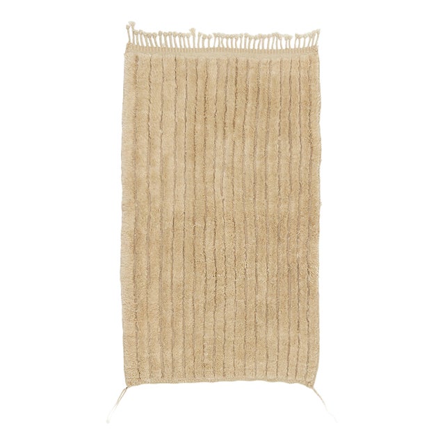 Hand-Knotted Wool Premium Rug by Azele Studio For Sale