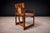 “Cuiaba” Dining Chair With Armrests in Hardwood & Fabric, Sergio Rodrigues, 1970s For Sale - Image 9 of 11
