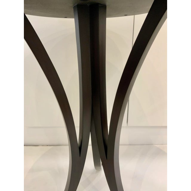 Christopher Guy Christopher Guy Modern Espresso Finished Buvette Side Table For Sale - Image 4 of 4