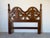 Vintage Thomasville Spanish Mediterranean Carved Wood Queen Headboard For Sale - Image 12 of 12