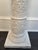 White Vintage 1980s Romanesque Hunt Design Column Pedestal Plant Stand For Sale - Image 8 of 16