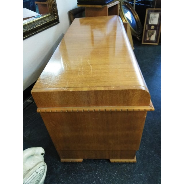 1950s Art Deco Waterfall Lane Cedar Chest
