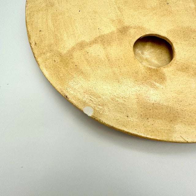 Antique White Vintage French Revival Style Lord and Lady Gilt Wall Plaques a Pair For Sale - Image 8 of 8