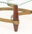 Hollywood Regency Style Brass & Wood Coffee Table For Sale - Image 4 of 7