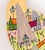 American Howard Finster Landscape and Goose Panel, 1993 For Sale - Image 3 of 7