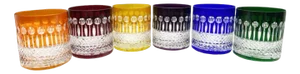 Roemer Diamond Glasses by Klein for Baccarat, Set of 6