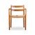 Niels Møller Models 84 and 67 Mid Century Danish Teak and Rope Dining Chairs - Set of 6 For Sale - Image 11 of 18