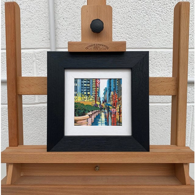 Miniature Painting Radio City Music Hall New York City by British Urban Artist For Sale - Image 12 of 13