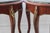 Late 20th Century French Louis XV Style Occasional Side Tables Feature Green Marble Tops, Non-Identical-a Pair For Sale - Image 10 of 18