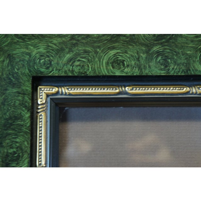 Early 19th Century Pair of 19th Century Floral Colored Lithographs Botanical Register Framed 29" For Sale - Image 5 of 12