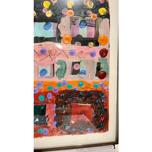 Lynne Golob Gelfman, Abstract Expressionist 1980s Painting Miami Woman Modernist Lynne Golob Gelfman, c.1983 For Sale - Image 15 of 18