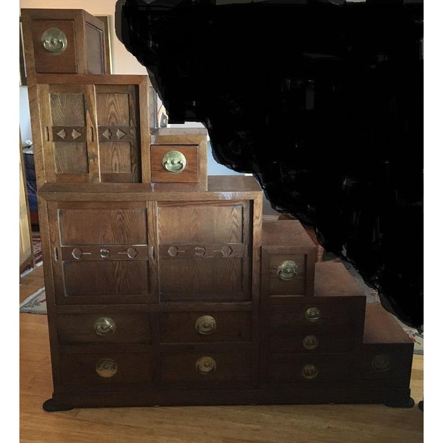 Korean Tansu Step Chest Chairish