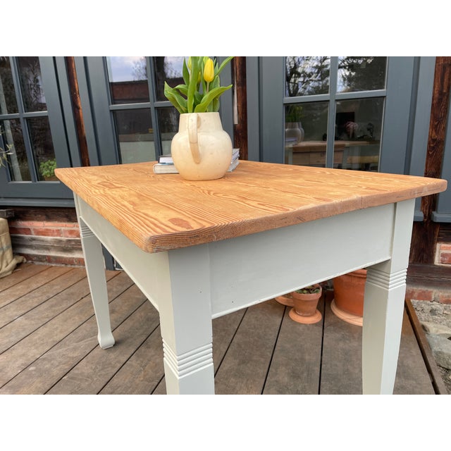 Antique Table in Fir, 1890s For Sale - Image 6 of 15