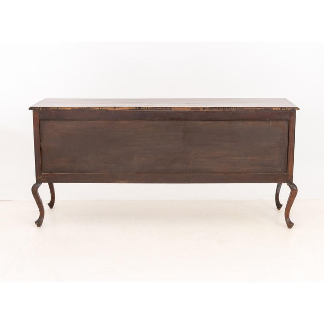 Queen Anne Style Mahogany Sideboard For Sale - Image 9 of 9