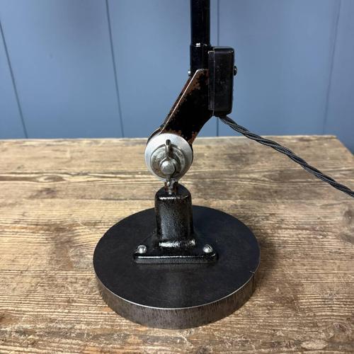 Black Table Lamp with Enamel Shade from Rademacher For Sale - Image 18 of 18