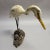 1980s 1989 Wood Bird Shore Bird Carving on Driftwood, Signed Corwin For Sale - Image 5 of 7