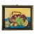 1970's A. Maxwell Fruit Basket - Still Life Oil Painting, Framed For Sale