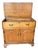 Vintage Chippendale Style Wooden Flip-Top Bar Cabinet or Liquor Server . For Sale