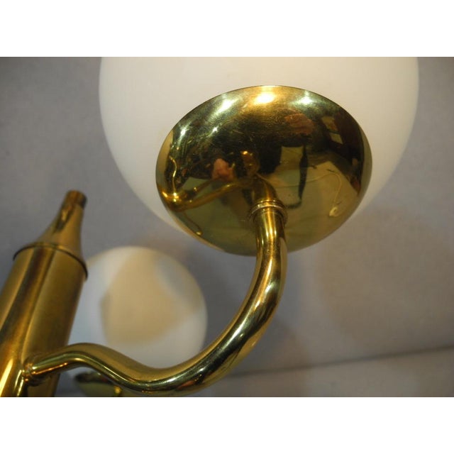 Mid-Century Modern Brass Sputnik Spherical Table Lamp, 1960s For Sale - Image 14 of 18