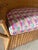 Almond Early 20th Century Woven Willow and Rattan Hooded Settee For Sale - Image 8 of 9