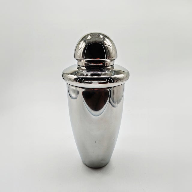 Vintage Space Age Cocktail Shaker in Stainless Steel, 1970s For Sale - Image 6 of 6