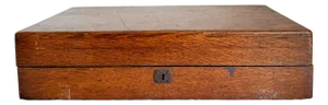 1920's Craftsman Style Plein-Air-Artist's Wooden Removable Storage