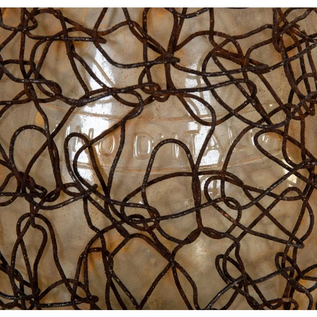 Modern Lucy Slivinski Contemporary Sculpture of Found Objects and Woven Metal For Sale - Image 3 of 8