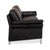 Model 3300 3-Seater Sofa in Black Leather from Rolf Benz For Sale - Image 9 of 12